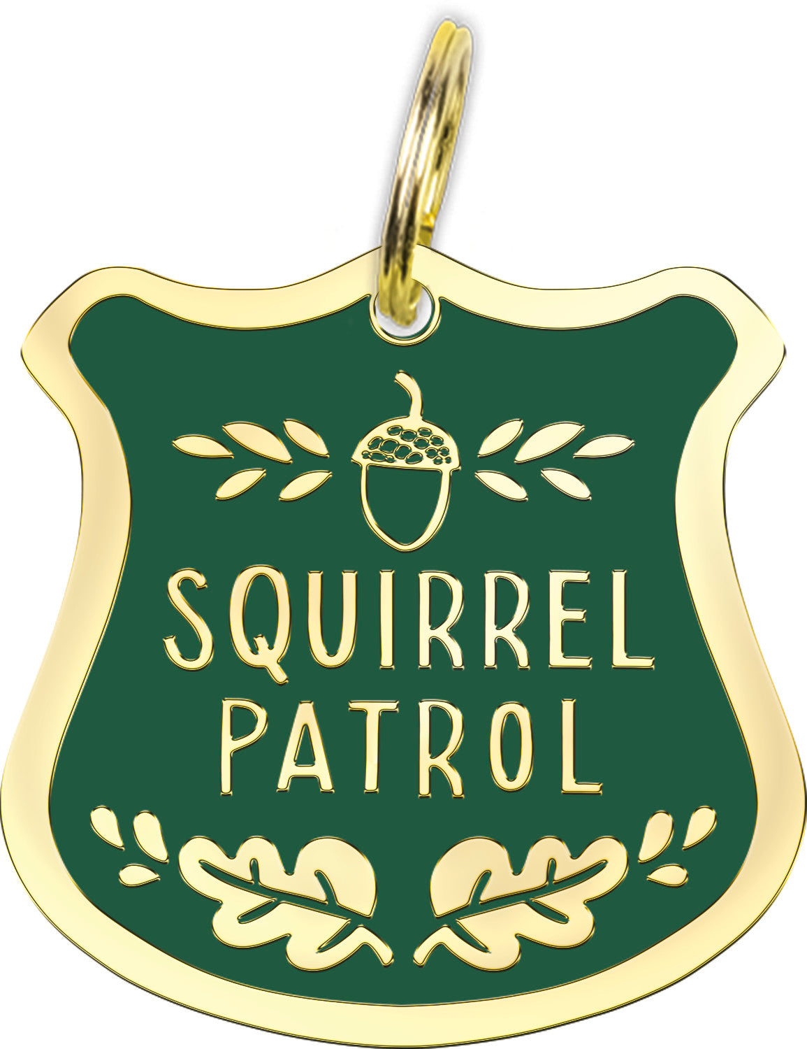 Squirrel Patrol Dog Tag