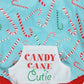 Christmas Dog Hoodie - Candy Cane Cutie