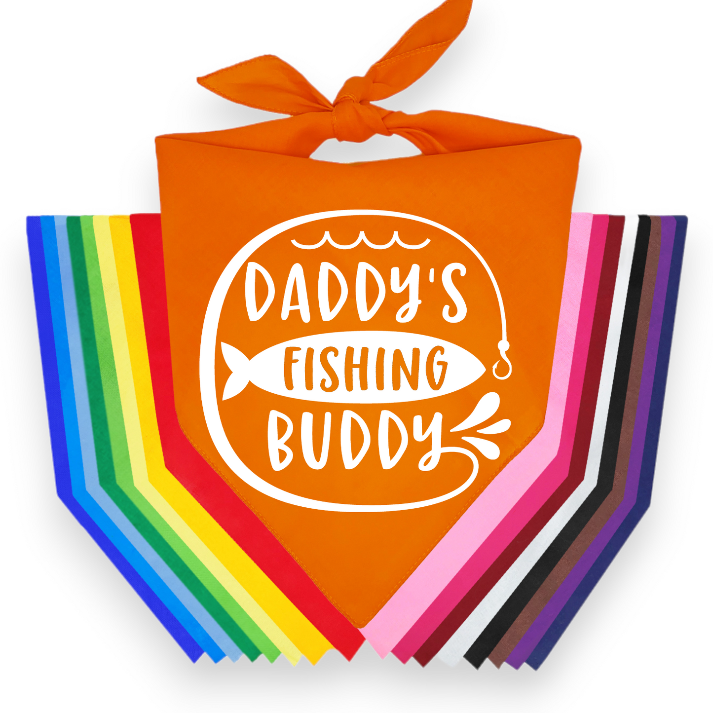 Daddy's Fishing Buddy Bandana