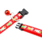 Red Christmas Gift Cat Collar