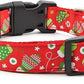 Mittens Christmas Dog Collar