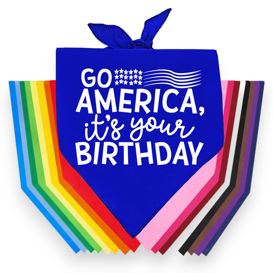 Go America, It's Your Birthday Bandana