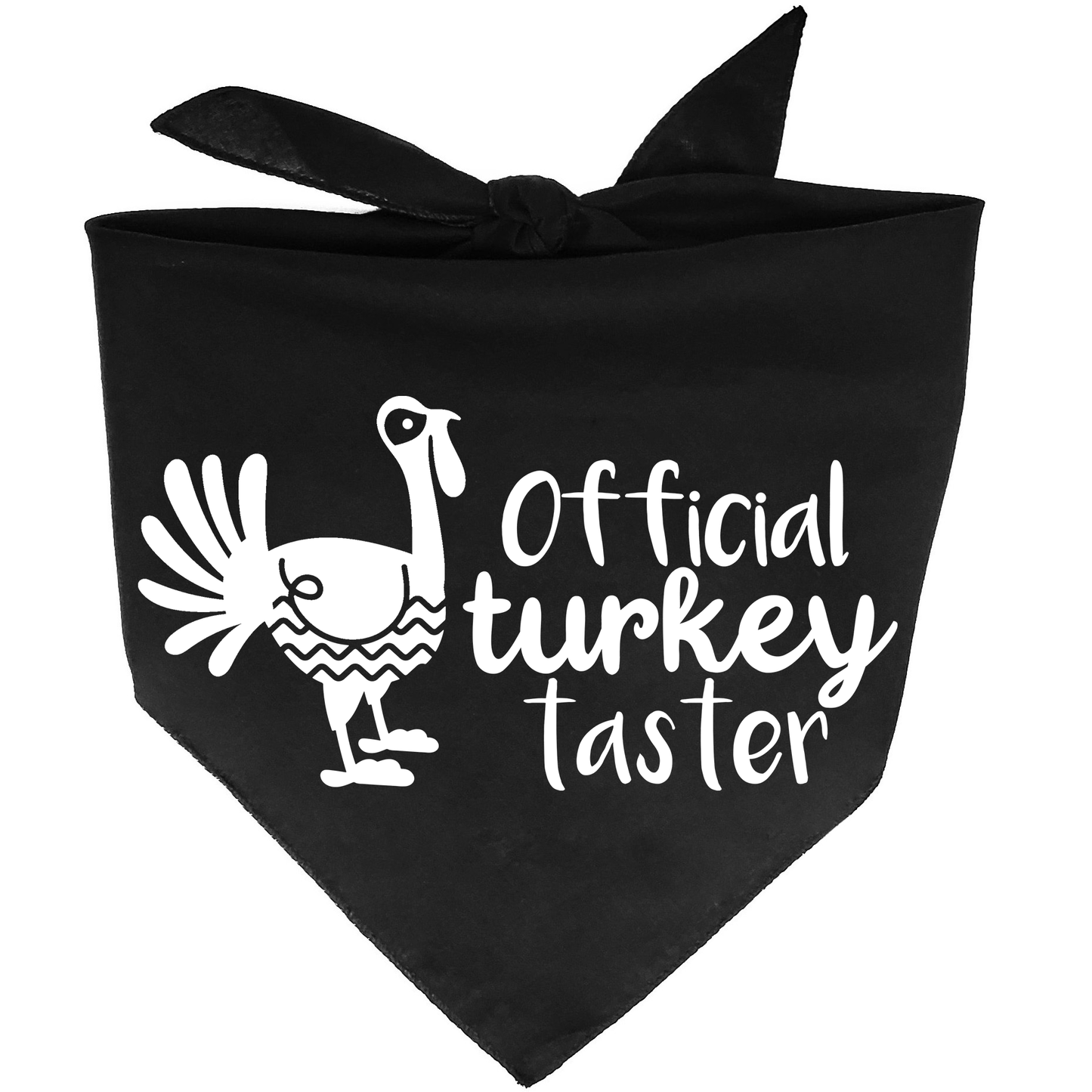 Official Turkey Taster Thanksgiving Bandana