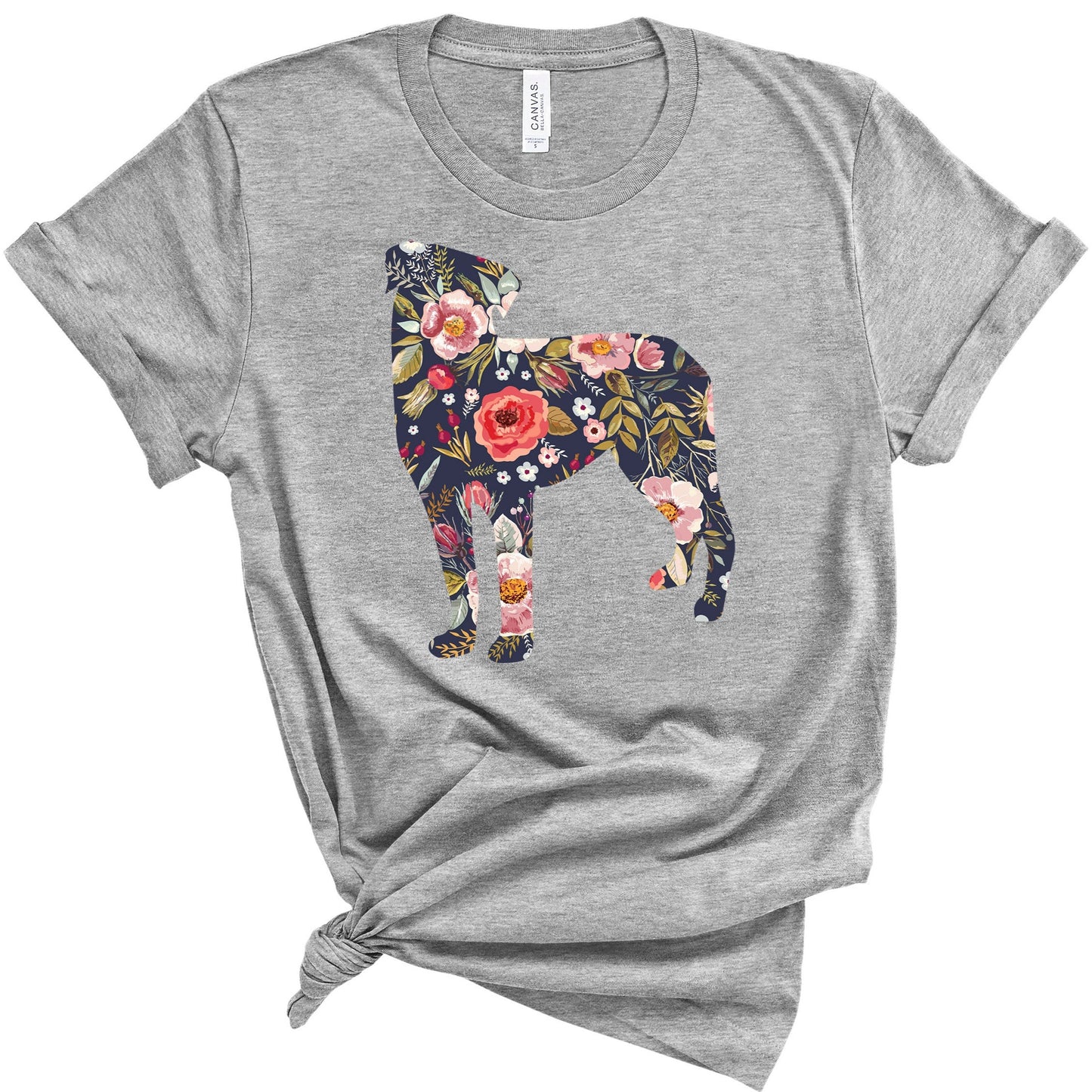 Rottweiler Floral Shirt