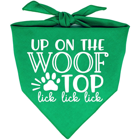 Up on the Woof Top Bandana
