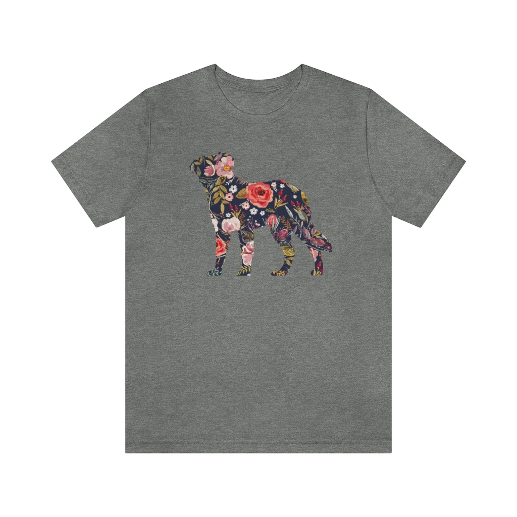 Australian Shepherd Floral Shirt