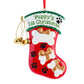 Puppy's First Christmas Stocking Ornament