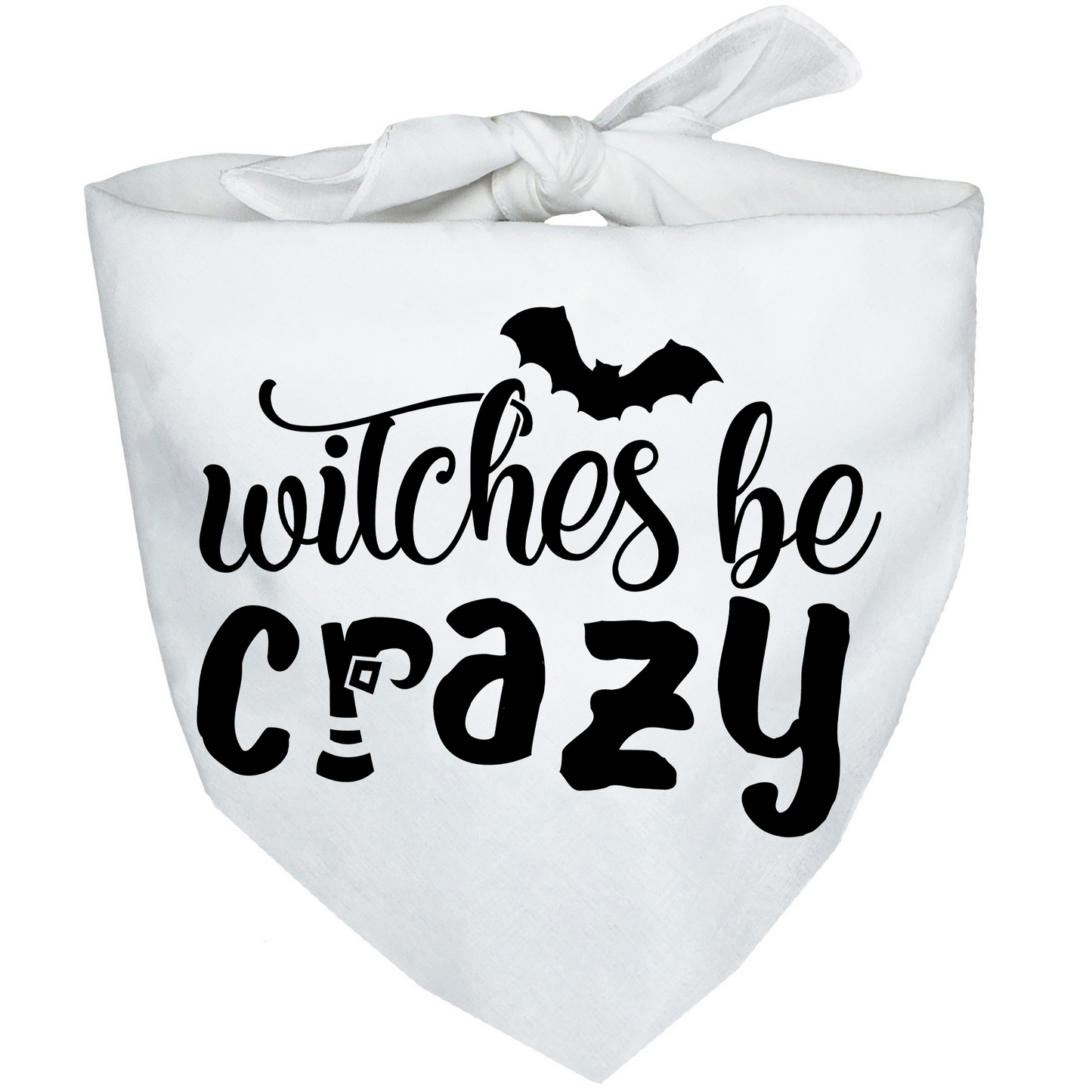 Witches Be Crazy Halloween Bandana